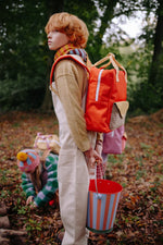 Load image into Gallery viewer, Backpack Medium- Envelope Campfire Orange
