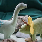 Load image into Gallery viewer, Bronty Linen Dinosaur Toy
