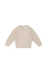 Load image into Gallery viewer, Knitted Jumper- Cream Marle
