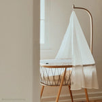 Load image into Gallery viewer, KUMI Bassinet/ Wooden Cradle by Charlie Crane
