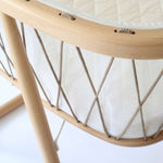 Load image into Gallery viewer, KUMI Bassinet/ Wooden Cradle by Charlie Crane
