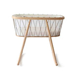 Load image into Gallery viewer, KUMI Bassinet/ Wooden Cradle by Charlie Crane
