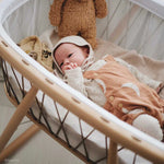Load image into Gallery viewer, KUMI Bassinet/ Wooden Cradle by Charlie Crane
