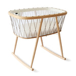 Load image into Gallery viewer, KUMI Bassinet/ Wooden Cradle by Charlie Crane
