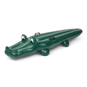 Harlow Inflatable Crocodile- Garden Green