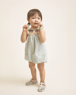 Charger l'image dans la galerie, Gingham Romper- Aqua
