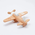 Charger l&#39;image dans la galerie, Hikoki Pull Back Propeller plane- White
