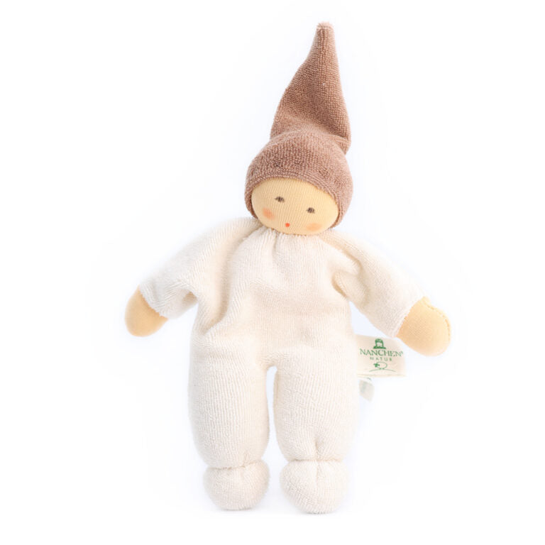 Nanchen Organic Terry Cotton Nucki Doll- Beige