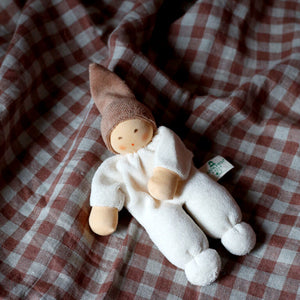 Nanchen Organic Terry Cotton Nucki Doll- Beige