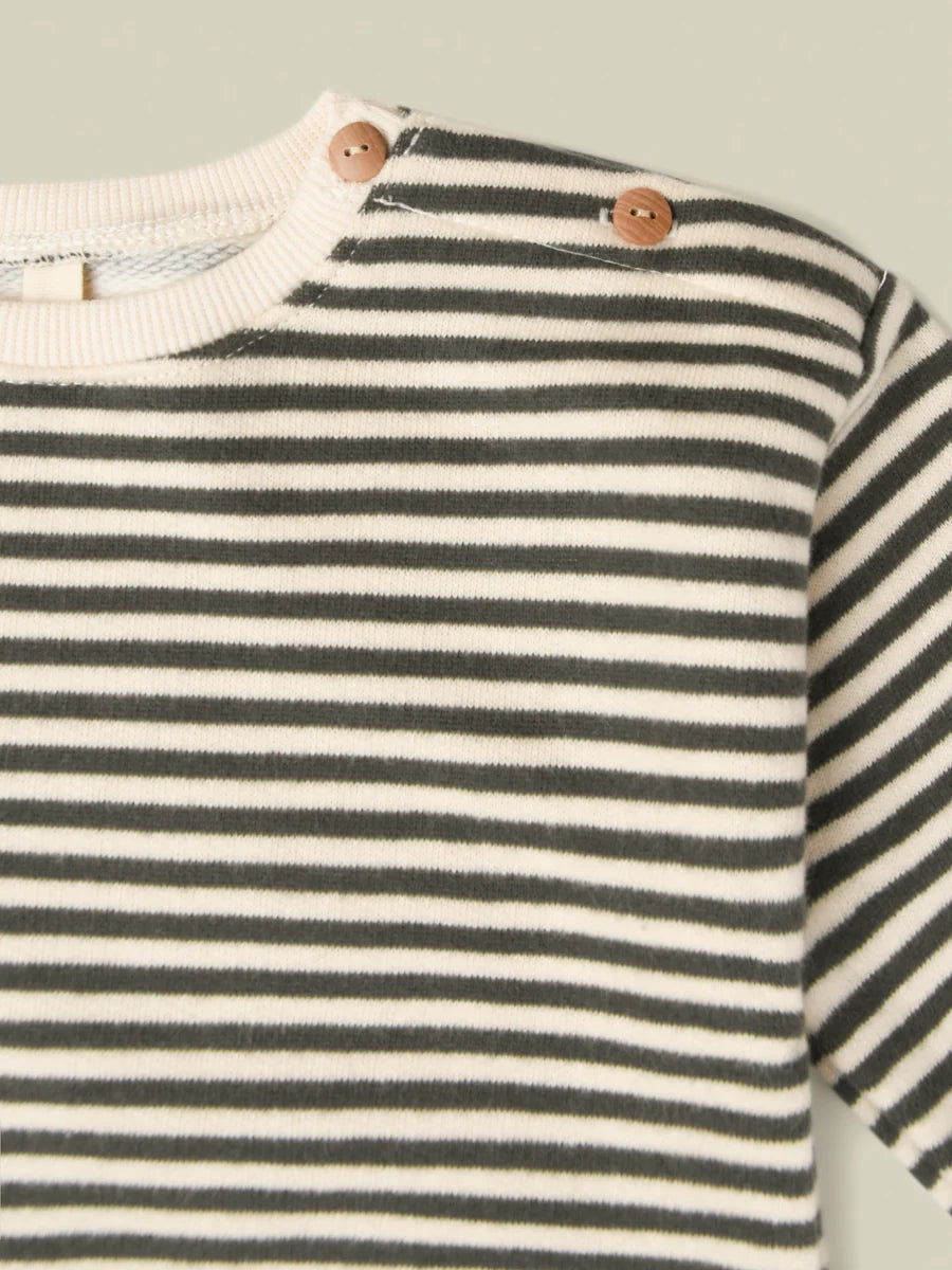 Charcoal Stripes Sweatshirt