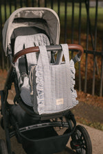 Charger l'image dans la galerie, Stroller Bag- Gingham Harbour
