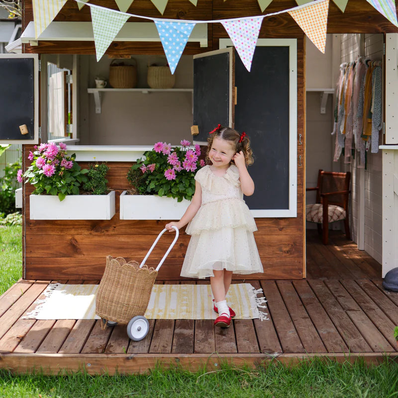 Petal Luggy- Natural