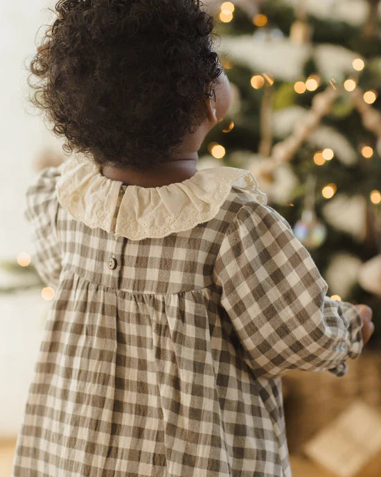 Callie Dress- Forest Check