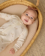 Load image into Gallery viewer, Zip Long Sleeve Sleeper Footie- Bunnies
