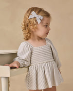 Charger l'image dans la galerie, Bow with Clip- Set Of 3 Cloud, Blue Gingham, Dusty Rose
