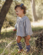 Charger l'image dans la galerie, Mia Top &amp; Bloomer Set- Midnight Gingham
