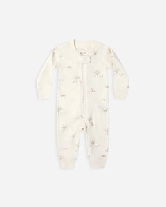 Zip Long Sleeve Sleeper- Fox Land