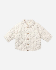 Quilted Jacket- Bluebell