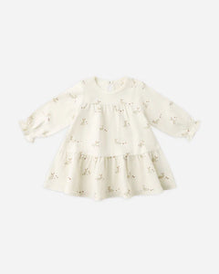 Tiered Jersey Dress- Bunnies