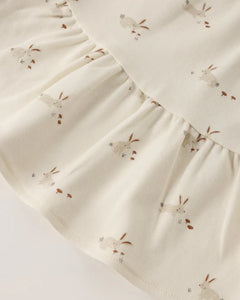 Tiered Jersey Dress- Bunnies