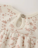 Load image into Gallery viewer, Tiered Jersey Dress- French Garden
