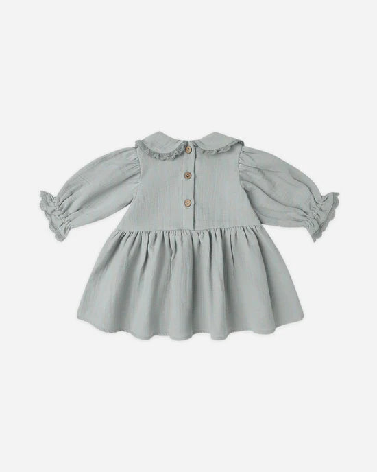 Marisol Dress- Steel Blue