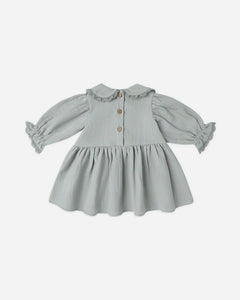 Marisol Dress- Steel Blue