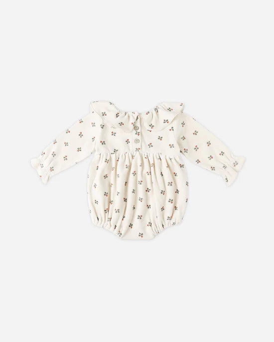 Wendy Romper- Holly Berry