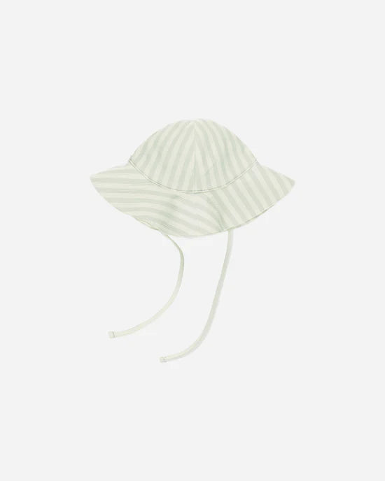 Sun Hat- Mint Stripe