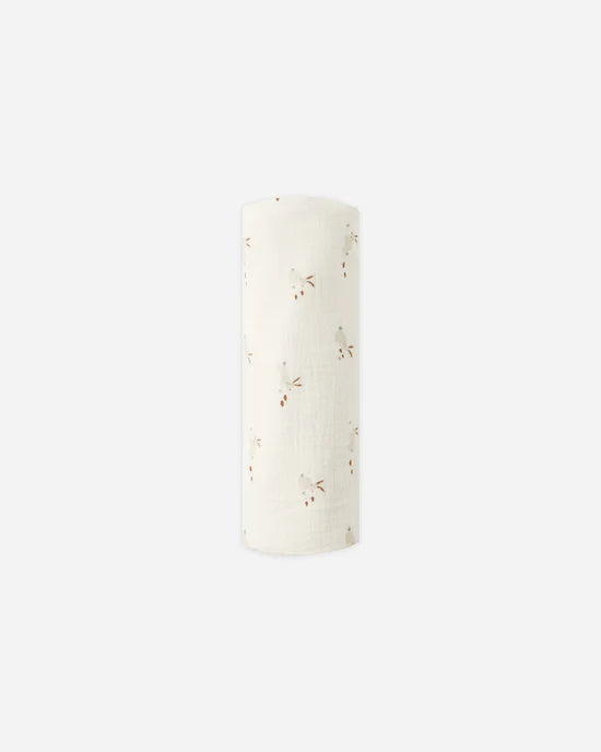 Woven Swaddle- Bunnies