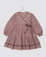 Charger l'image dans la galerie, Rosalind Wrap Dress - Sugarplum Check

