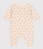 Load image into Gallery viewer, Baby Cotton Collar Jumpsuit- Floral
