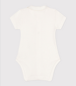 Load image into Gallery viewer, Baby short sleeved bodysuit with collar
