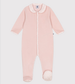 Load image into Gallery viewer, Baby Velvet Sleepsuit with Collar
