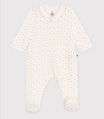 Load image into Gallery viewer, Cotton Zipper Sleepsuit- Colorful Hearts
