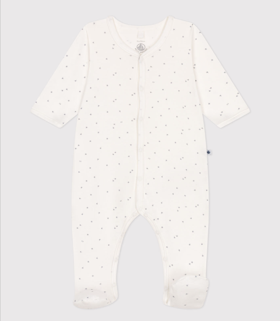 Cotton Sleepsuit- Little Stars