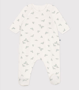 Baby cotton seal Sleepsuit