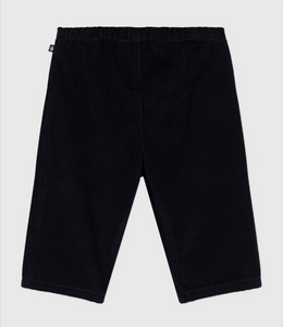 Velvet Corduroy Pants- Navy