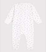 Load image into Gallery viewer, Cotton Collar Sleeper- Small Cloud
