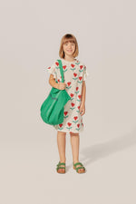 Load image into Gallery viewer, Tulips Allover Ecru Kids Dress
