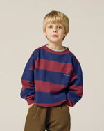 Load image into Gallery viewer, Blue Stripes Sweatshirt
