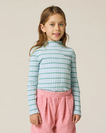 Load image into Gallery viewer, Light Blue Stripes Tshirt
