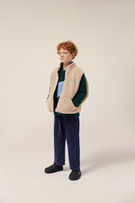 Load image into Gallery viewer, Navy Corduroy Kids Trousers
