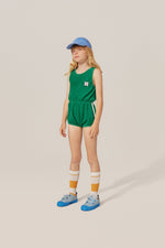 Load image into Gallery viewer, Green Sporty Kids Overall
