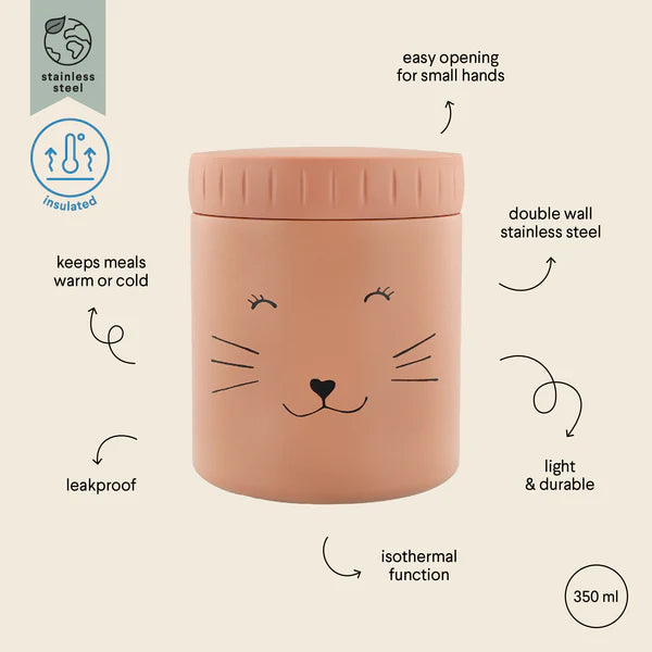 Trixie Insulated Food Jar 350ml- Mrs. Cat