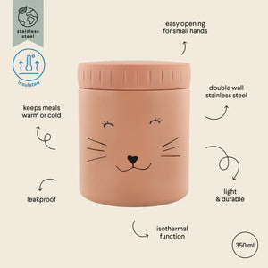 Trixie Insulated Food Jar 350ml- Mrs. Cat