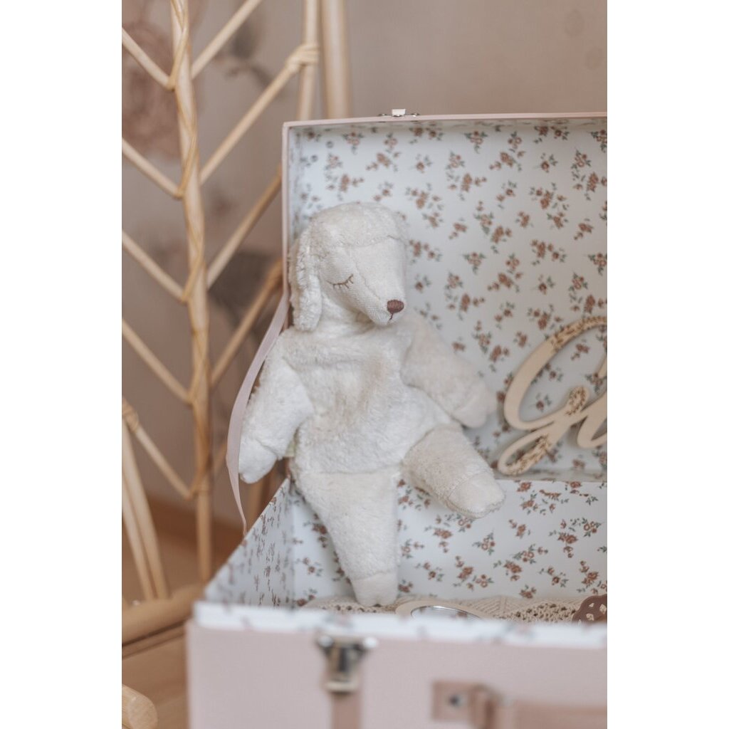 Cuddly Animal Sheep- Small White