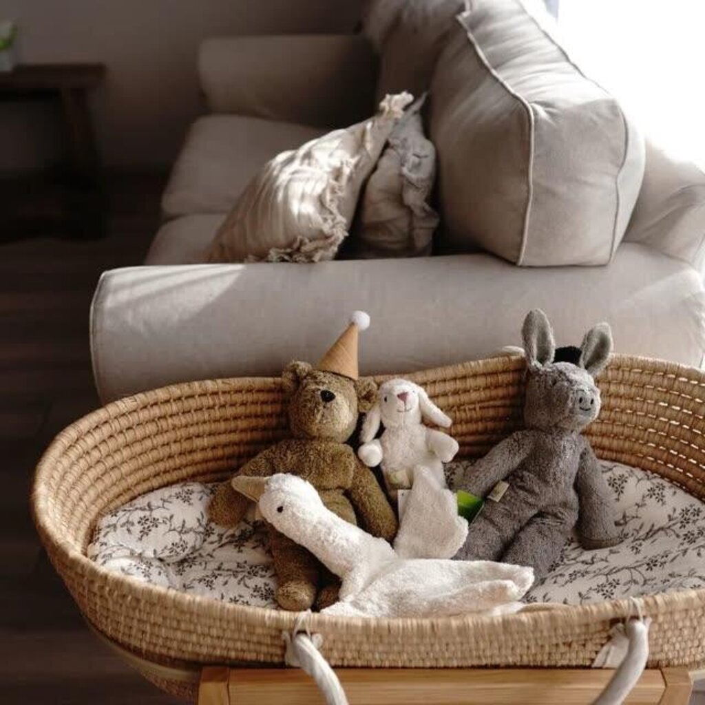 Floppy Animal Bear- Small Beige