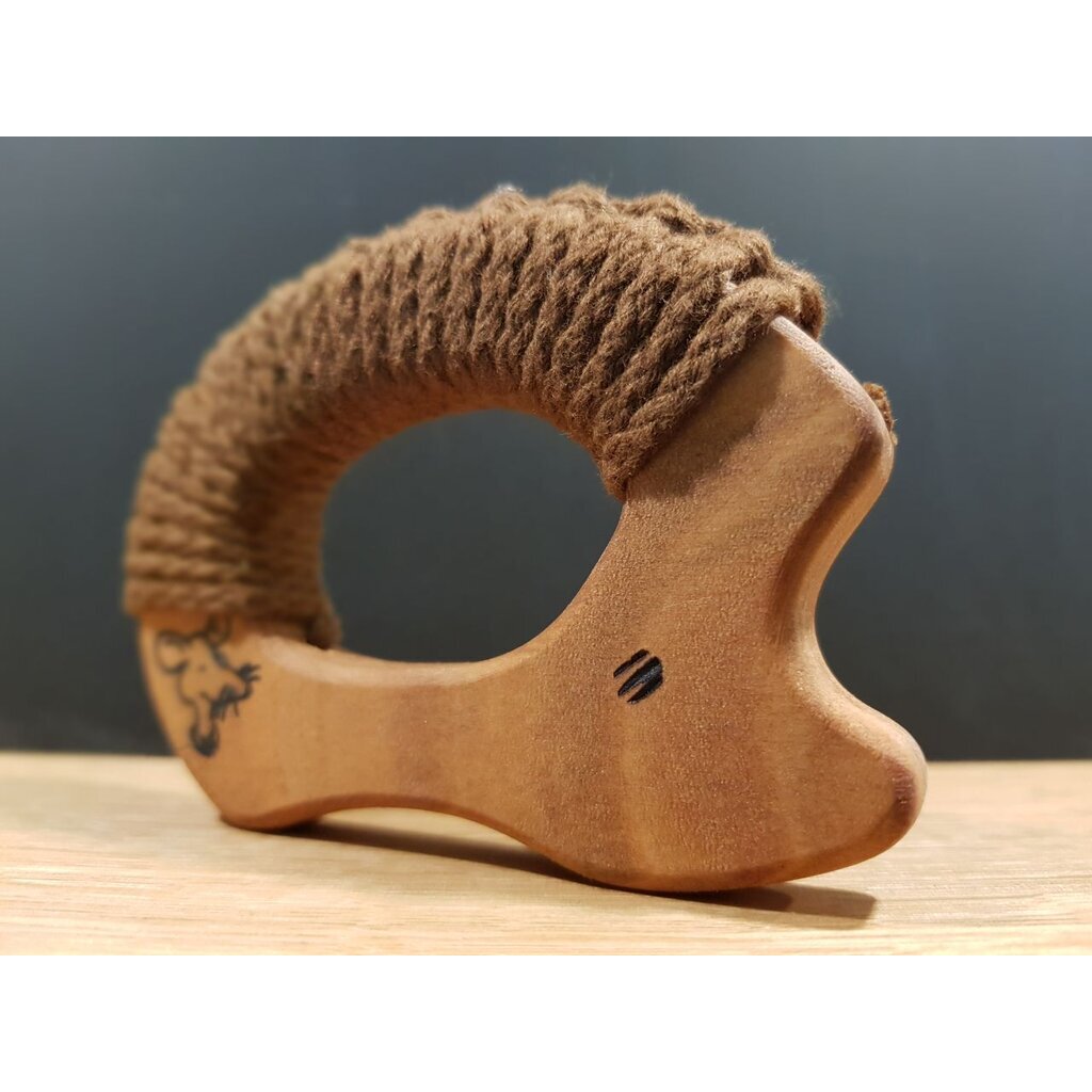Wooden Yarn Hedgehog