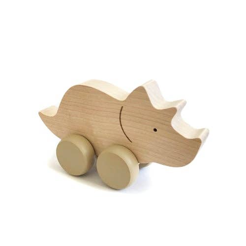 Wooden Toy - Triceratops